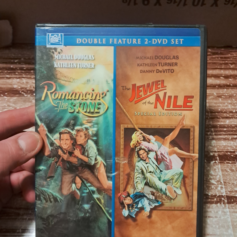 Double Feature: Romancing the Stone & The Jewel of the Nile DVD